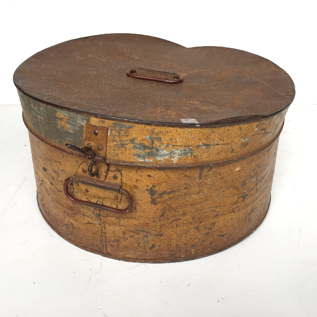 HAT BOX, Ochre Metal